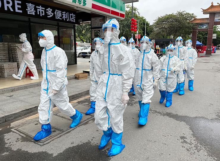 集团党员助力广州疫情封控区，筑牢抗疫“长城”